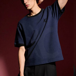 Camiseta Personalizada para Hombre, Corte Holgado, Algodón de Alta Calidad, Estilo Urbano Informal, Ropa al por Mayor de Marca Privada - Product Image 1