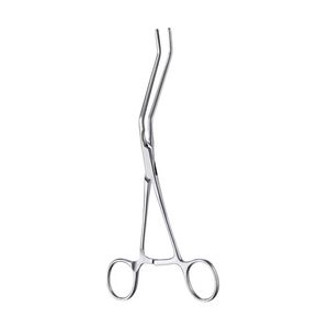 Pinces chirurgicales angulaires en acier inoxydable, pince à pansement ORL, forceps hémostatique courbé, instrument médical - Product Image 1