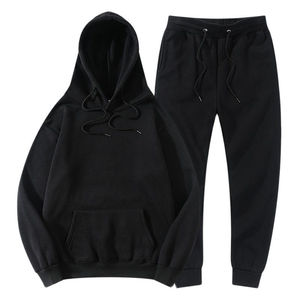 Conjunto de chándal de algodón personalizado, chándales personalizados con logotipo, chándales al por mayor para ropa urbana estadounidense, pedido al por mayor de fábrica - Product Image 6