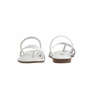 Girls Casual <b>Silver</b> <b>Slipper</b> KD5529 with Animal Prints - Product Image 2