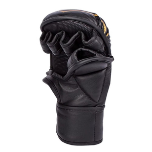 Gants de boxe professionnels réglables en cuir pour la boxe, le Muay Thai, le kickboxing et la frappe sur sac lourd - Product Image 3