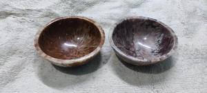 Cuenco completo hecho a mano de resina para fruta y ensalada Cuenco remolino de Resina 100% para comer, mezclar y servir - Product Image 5