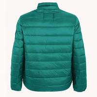 Blousons matelassés streetwear Everglide légers à capuche en polyester respirant à carreaux peignés teints unis avec logo frontal discret pour l'hiver
