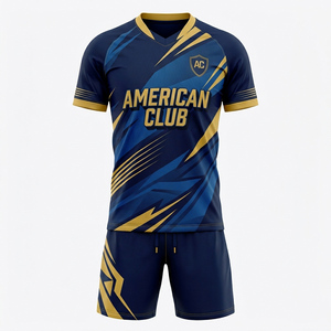 Équipement sportif léger pour toute l'année, maillots de football unisexes pour adultes, durables, respirants, couleurs et logo personnalisables - Product Image 1