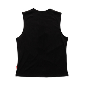 Camiseta sin Mangas Negra para Hombre Franklin International, Cuello Redondo, Estilo Casual, Material Transpirable de Spandex/Algodón, Antiencogimiento, ALTA CALIDAD - Product Image 2