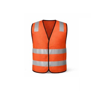 Gilet de sécurité haute visibilité décontracté, respirant, pour l'automne, vêtements de travail extérieurs, gilet réfléchissant haute visibilité - Product Image 1