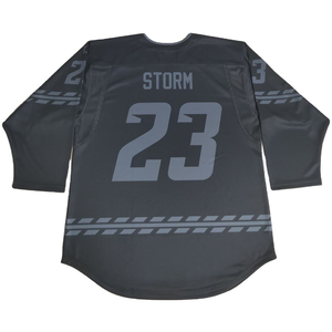 Wholesale Custom <b>Long</b> Sleeves Fleece Ice Hockey Hoodie Jersey Polyester Fabric Sublimation Ice Hoodies Hockey Uniform 280g - Product Image 6