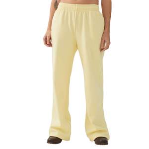 Pantalones Deportivos de Cintura Alta y Pierna Ancha para Mujer, Pantalones Casuales Holgados, Logotipo Personalizado OEM, Fabricante de Ropa para Mujer al por Mayor - Product Image 5