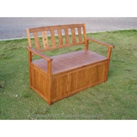 Moderne Landhaus-Stil Hochwertige Holz-Aufbewahrungsbank Multifunktional für Garten & Sofa-Nutzung Set Verfügbar
