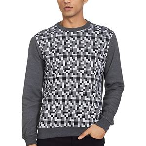 Sudadera de Cuello Redondo Extra Grande para Hombre de Alta Calidad con Logotipo Personalizado, Sudadera Informal de Algodón y Felpa, Ropa Urbana OEM - Product Image 1