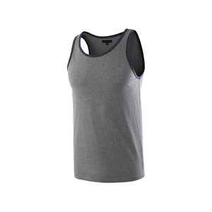 เสื้อยืดผู้ชายผ้าฝ้ายถัก 100% ระบายอากาศได้ดี สไตล์สปอร์ต - Product Image 5
