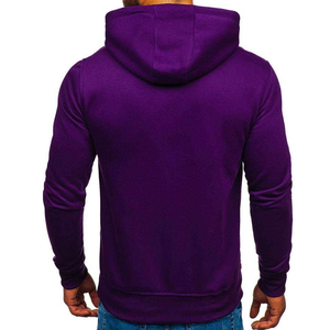 เสื้อฮู้ดดี้ผู้ชายสีพื้นคุณภาพดีที่สุด ผลิตในปากีสถาน ระบายอากาศได้ดี ปักลาย 3 มิติ ราคาขายส่งจากปากีสถาน - Product Image 2