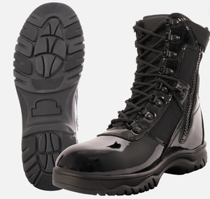 Botas de desfile para cadetes, ocasiones ceremoniales, eventos de vestimenta formal, bandas de marcha, guardias de honor, botas de desfile pulidas - Product Image 4