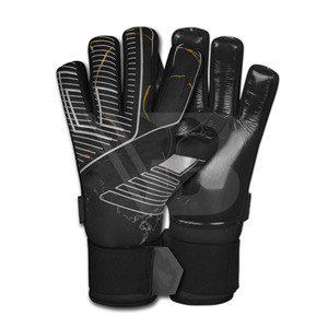 Guantes de Portero de Fútbol de Cuero de Alta Calidad, Transpirables, Antideslizantes, Cierre de Velcro Ajustable con Látex, Personalizables, MOQ Bajo - Product Image 1