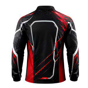 Jersey de Paintball Acolchado Personalizado de Alta Calidad, Camiseta Táctica de Manga Larga para Hombre, Impresión de Logotipo Personalizado 100% - Product Image 4
