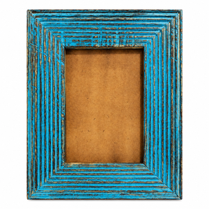 Marco de Fotos de Madera Natural con Vetas Marrones Claras Rústicas y Borde Ancho a la Inglesa, Decoración para el Hogar, Proveedor Mayorista - Product Image 6