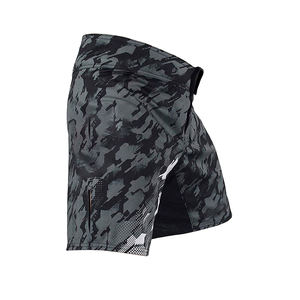 Shorts de boxe MMA sportifs unisexes les plus vendus, design professionnel, personnalisables, haute qualité, 100 % coton, séchage rapide, devant - Product Image 5