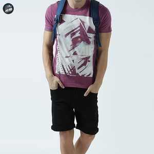T-shirts pour hommes à coupe classique, impression DTG, design personnalisé, vente chaude, streetwear, tissu en toile de haute qualité, polyester/coton - Product Image 5