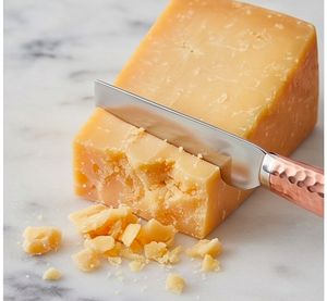 Hammered Copper Handle <b>Cheese</b> <b>Knife</b> <b>Set</b> Stainless Steel Blades Durable <b>Cheese</b> Tools 3 Piece <b>Set</b> For Kitchen Use And Hotel Use - Product Image 6
