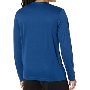 T-shirt à manches longues pour homme style athleisure, logo personnalisé, tissu doux, vêtements de sport professionnels pour la salle de sport, nouveau modèle 2026 - Product Image 2