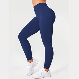 Leggings de sport personnalisés de haute qualité, taille haute, compression douce, séchage rapide, leggings de yoga pour femmes, personnalisables - Product Image 5