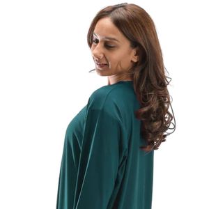 Camiseta Deportiva de Manga Larga para Mujer, Color Verde Zinc, Transpirable, de Secado Rápido, Ligera, para Gimnasio, Fitness, Running y Entrenamiento - Product Image 3