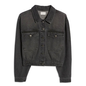 แจ็คเก็ตยีนส์ผู้หญิงคุณภาพสูง ขายดี น้ำหนักเบา ทันสมัย ระบายอากาศได้ดี สำหรับขายออนไลน์ - Product Image 1
