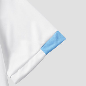Camiseta con Ribete en Contraste, Última Moda, Nuevo Diseño, Ropa Urbana, Logotipo Personalizado Impreso, Camisetas para Hombre - Product Image 4