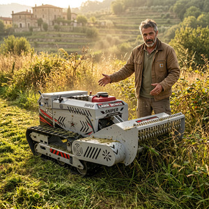 Robot Tagliaerba Telecomandato ad Alta Efficienza per Pendenze Ripide e <span class=keywords><strong>Terreni</strong></span> Agricoli Difficili - Product Image 1