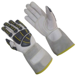 Vente flash - Gants de sécurité pour mécaniciens en cuir de vachette grainé haute performance, renforcés, certifiés CE, antistatiques - Product Image 1