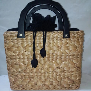 Bolso de Mano Mini de Ratán, Forma Redonda, Fabricante Vietnamita, Proveedor Mayorista de Bolsos de Moda para Exportación - Product Image 1