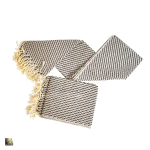 Luxury <b>Turkish</b> Pure 100% Organic Cotton Quick Dry Super Absorbent <b>Beach</b> <b>Towel</b> Handloom Quality Hotel Supplies Hammam Custom Logo - Product Image 1