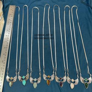 Pendentif en pierre de mode en gros de l'inde pendentif en pierre pendentifs de mode breloques en pierre breloques de mode pendentifs chakra indien - Product Image 6