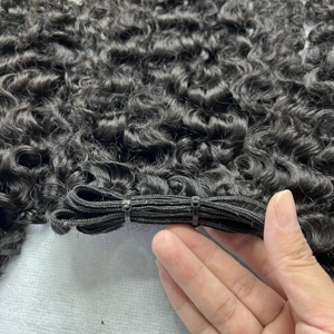 Extensiones de cabello sin procesar, cabello virgen vietnamita, envío rápido, cutícula alineada, cabello de trama rizado birmano virgen - Product Image 1