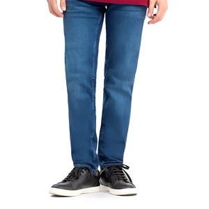 2026 Men's Denim Stretch Pants Made Pakistan Winter Hot Selling Custom Straight Jeans 100% Organic Cotton Casual Large Size OEM - Product Image 1