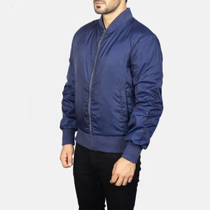 Blouson Bomber en Satin de Soie de Haute Qualité pour Homme, Blouson Bomber Matelassé en Satin, Nouvelle Mode et Nouveau Style, Veste d'Hiver de Qualité Abordable - Product Image 3