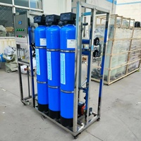 L'eau Puit 500 Litres/heure 500L PerHour Purify Borehole Municipality Freezit Machine Osmose Inverse Traitement de l'eau Eau de pluie