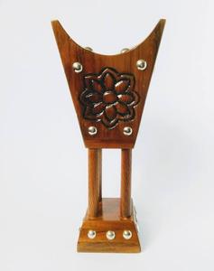 Quemador de incienso de madera hecho a mano único para fragancia casera para religioso Agar Batti - Product Image 4