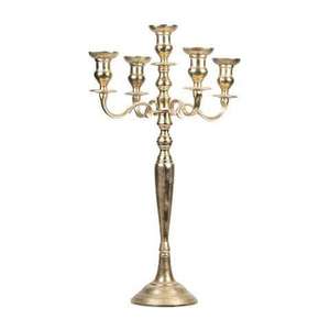 Candelabro de Estilo Único con Diseño en Relieve, Lujoso y Grande, para Decoración de Bodas y Fiestas - Product Image 3