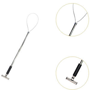 Pértiga de Acero Inoxidable para Sujeción de Cerdos, Herramienta Manual DIY OEM para Granja, Modelo GS 615, Duradera para Cerdos y Perros de GREEN SWIFT - Product Image 1