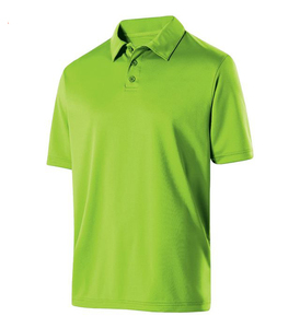 เสื้อโปโลชายสีแดง แขนสั้น ทรงปกติ ผ้าถัก โพลีเอสเตอร์ 100% แห้งเร็ว สีพื้น สไตล์ลำลอง - Product Image 3