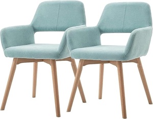 Silla de Comedor Moderna y Lujosa de Madera Maciza con Respaldo Tapizado para el Hogar, Silla de Comedor Italiana Simple para Uso en Restaurantes - Product Image 4