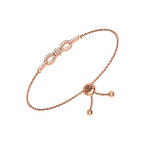 Pulsera fina y delicada con dije para mujer, cadena ajustable, joyería elegante, accesorio para la muñeca, regalo para cumpleaños, boda, fiesta - Product Image 4