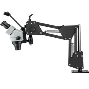 Microscopio con Ingrandimento 45x e 5x con Supporto a Molla Microincassato per Incastonature Precise di Gemme - Product Image 6