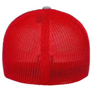 Gorra de camionero personalizada de 3 tonos, parte delantera estructurada, parte trasera de malla, ajustable con cierre a presión, gorra de béisbol, gorras personalizadas al por mayor para hombres y mujeres - Product Image 6