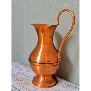 Handmade Copper Jug Decorative Water Pitcher for Home Design Tea Pots & <b>Kettles</b> for Copper Lovers Admirable Look Dining Usage - Product Image 3