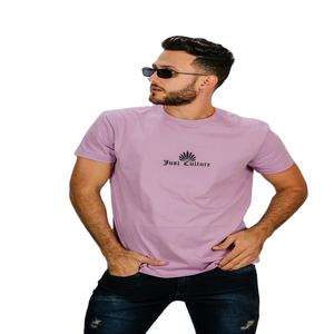 เสื้อยืดคอกลมสำหรับผู้ชายผ้าคอตตอนพิมพ์ลายแตกต่างกัน - Product Image 1