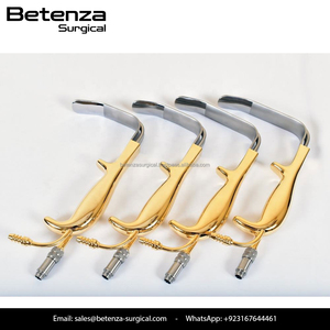 Retractor de Senos Ferreira de Acero Alemán con Fibra Óptica y Luz, Estilo Tebbetts, Retractor de Cirugía Plástica para Aumento de Senos - Product Image 5