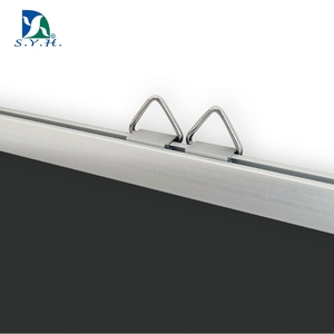 Tableau magnétique SYH avec cadre en aluminium argenté et protections d'angle, non pliable, pour l'école et le bureau - Product Image 3