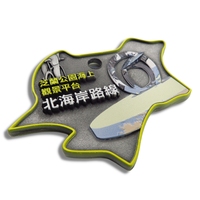 Médaille de football en métal 3D sur mesure, puzzle, conception de trophée et plaque